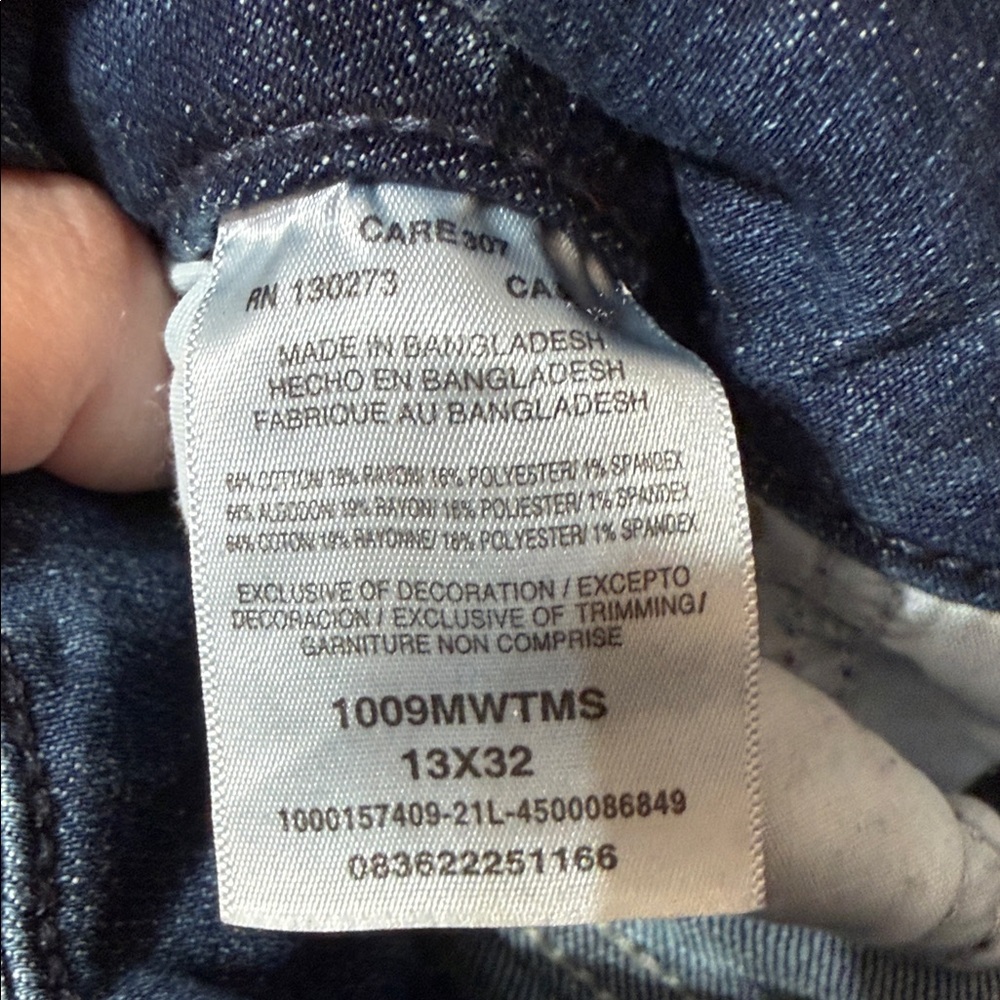 Wrangler Indigo Straight Leg Jeans - Picture 3 of 7